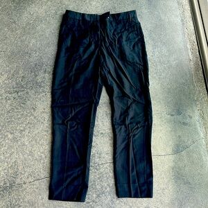 Paul Smith black Viscose/Cotton trousers sz 6